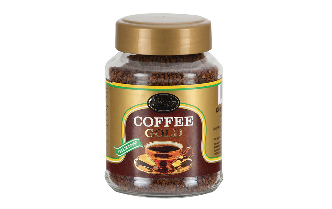 Hintz Coffee Gold    Glass Jar  100 grams